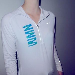 Nike quick dry running top.